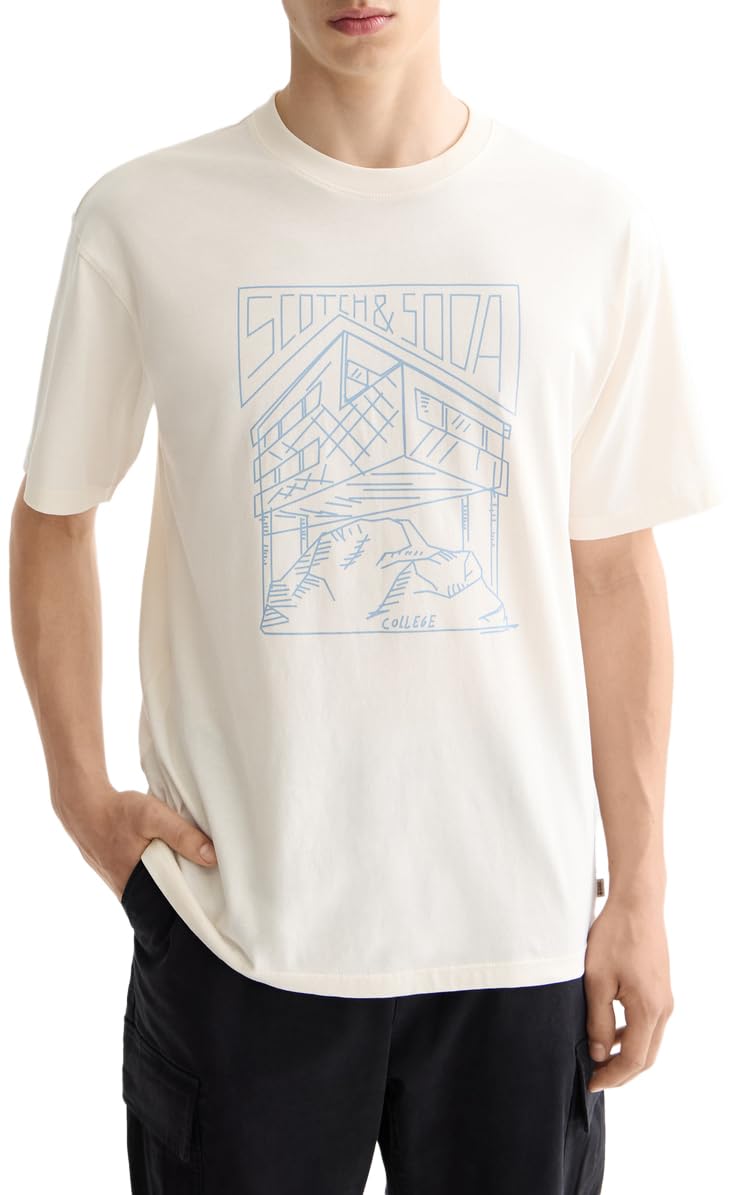 Scotch & Soda Chest Logo Men's T-Shirt