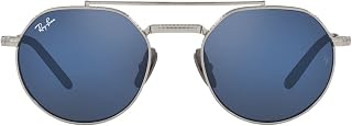 Ray-Ban Unisex Rb8265 Jack II Titanium Round Sunglasses