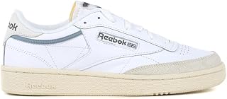 Reebok Men's Club C 85 Vegan Sneaker, White Oat Utibro, 40 EU