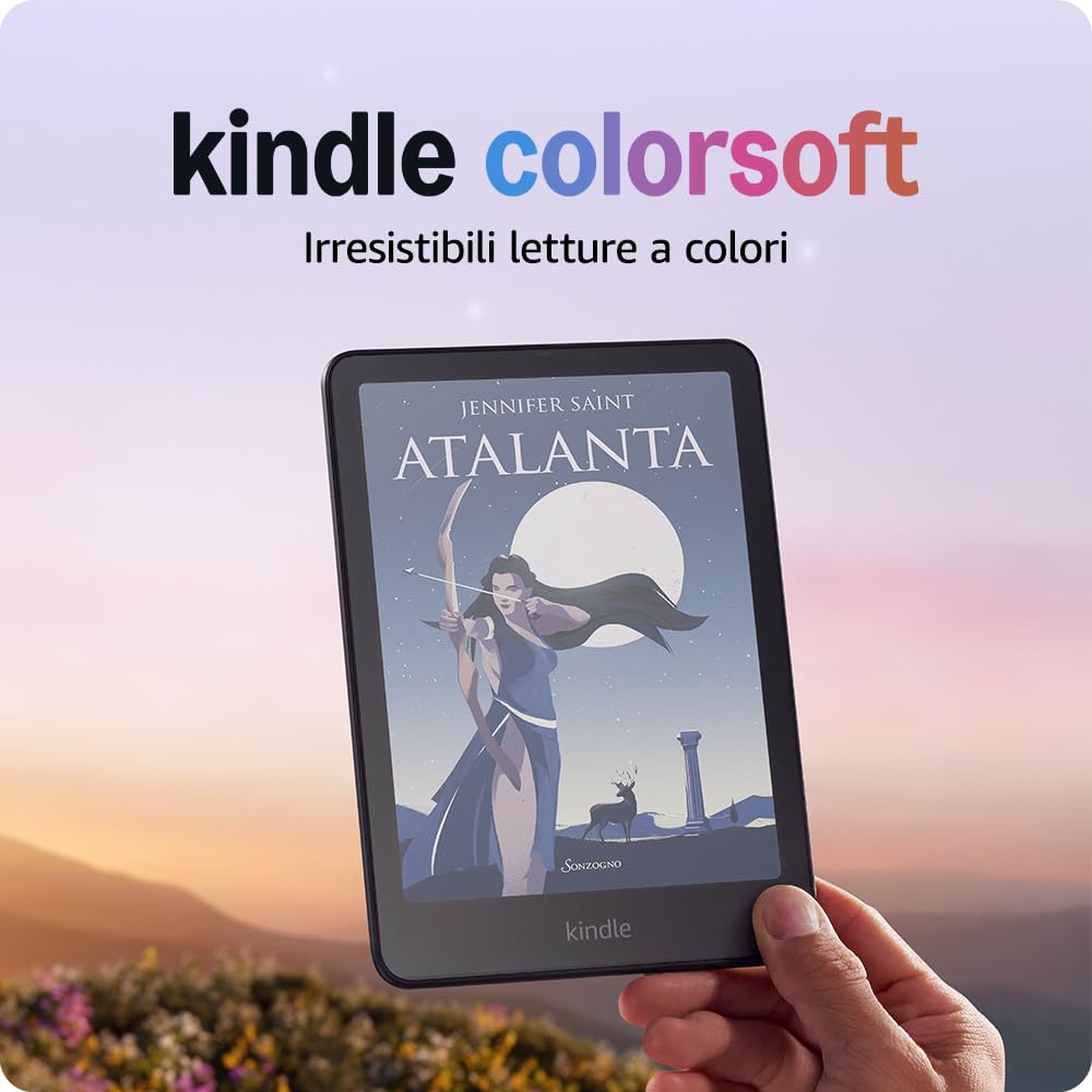 Amazon Kindle Colorsoft 16 GB (2024 model) – With colour display that brings cov