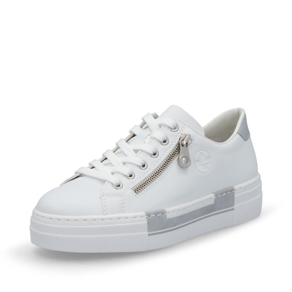 Rieker Women's Sneaker N49C2, Lady Low Trainer, Removable Insole