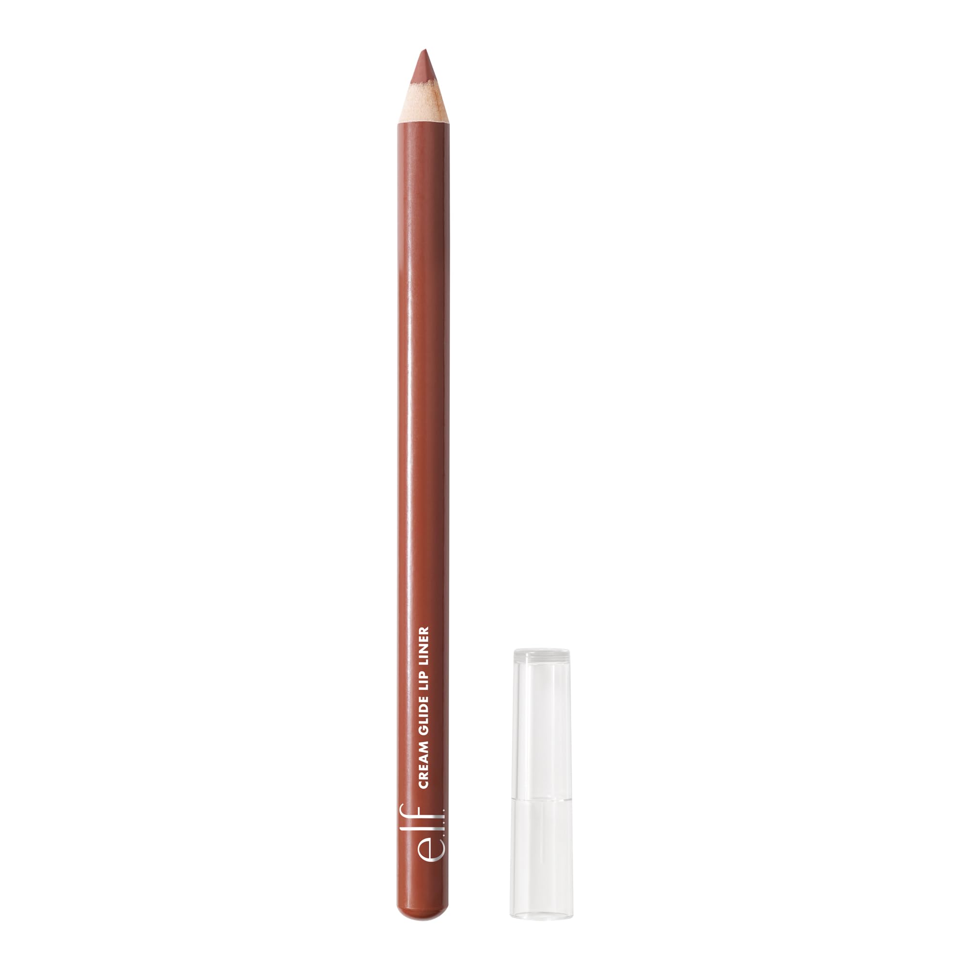 e.l.f. Cream Glide Lip Liner, Highly-Pigmented Pencil For Shaping & Sculpting Li