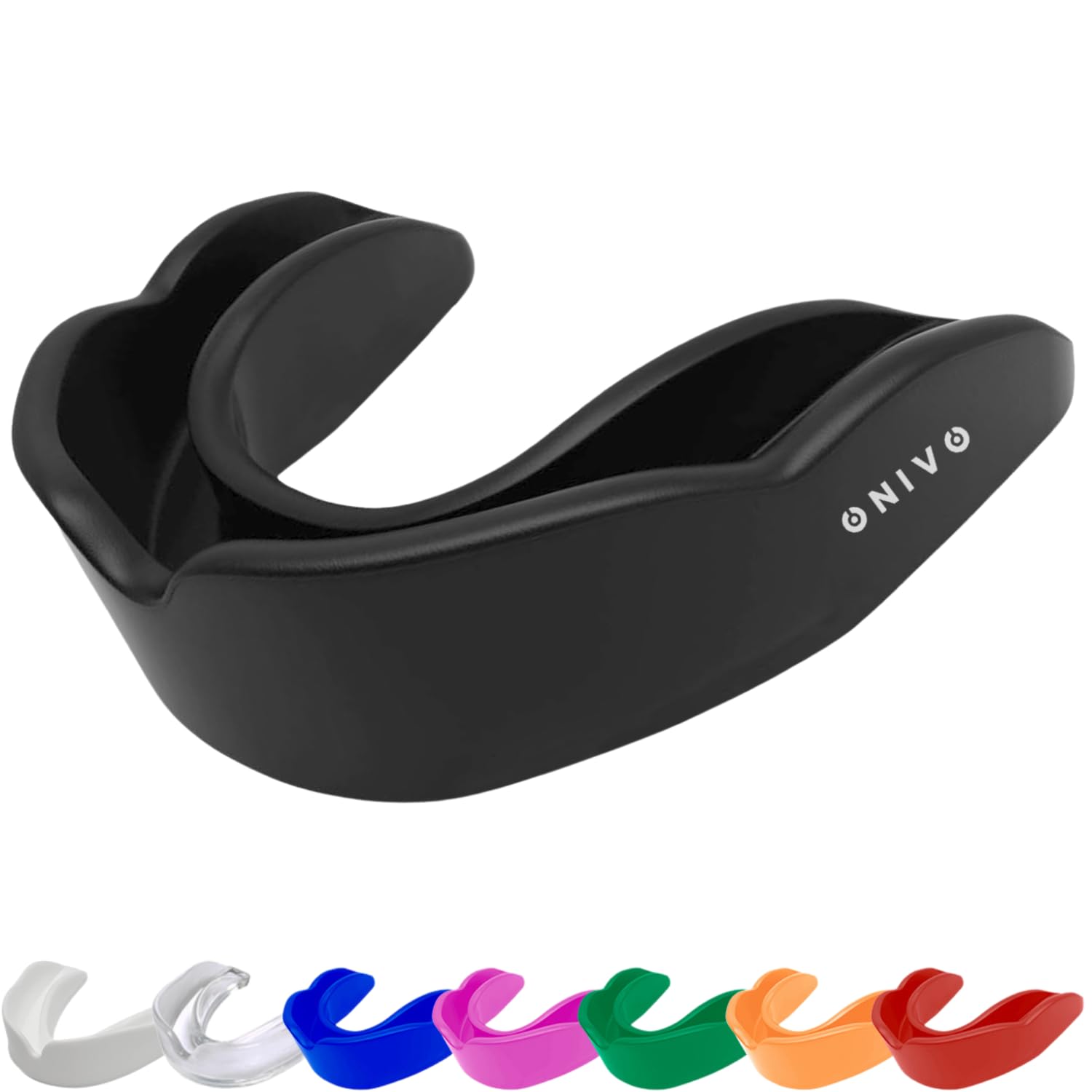ONIVO Mouth Guard for Men and Kids 12+, Durable Gum Shield for Boxing, MMA, Rugb