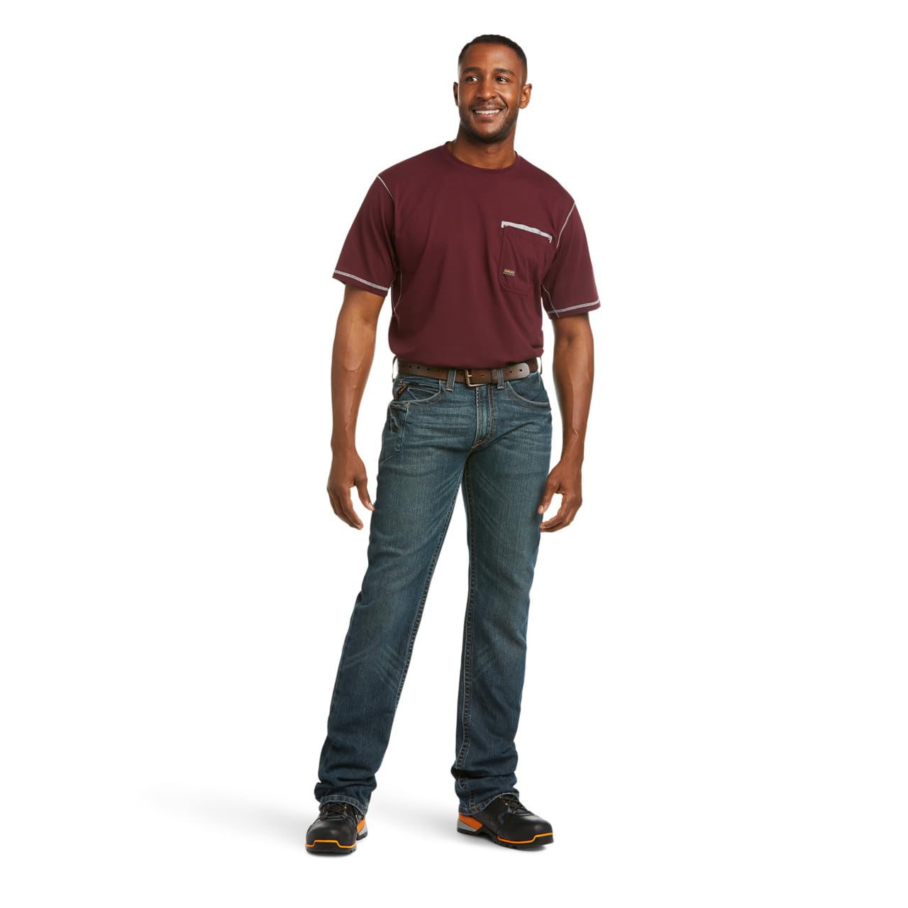 ARIAT - Rebar M5 Straight Durastretch Edge Straight Leg Jeans, Men's Jeans