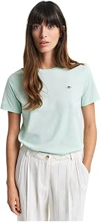 GANT Damen Reg Shield SS T-Shirt T-Shirt (1er Pack)