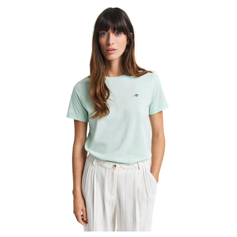 GANT Damen Reg Shield SS T-Shirt T-Shirt (1er Pack)