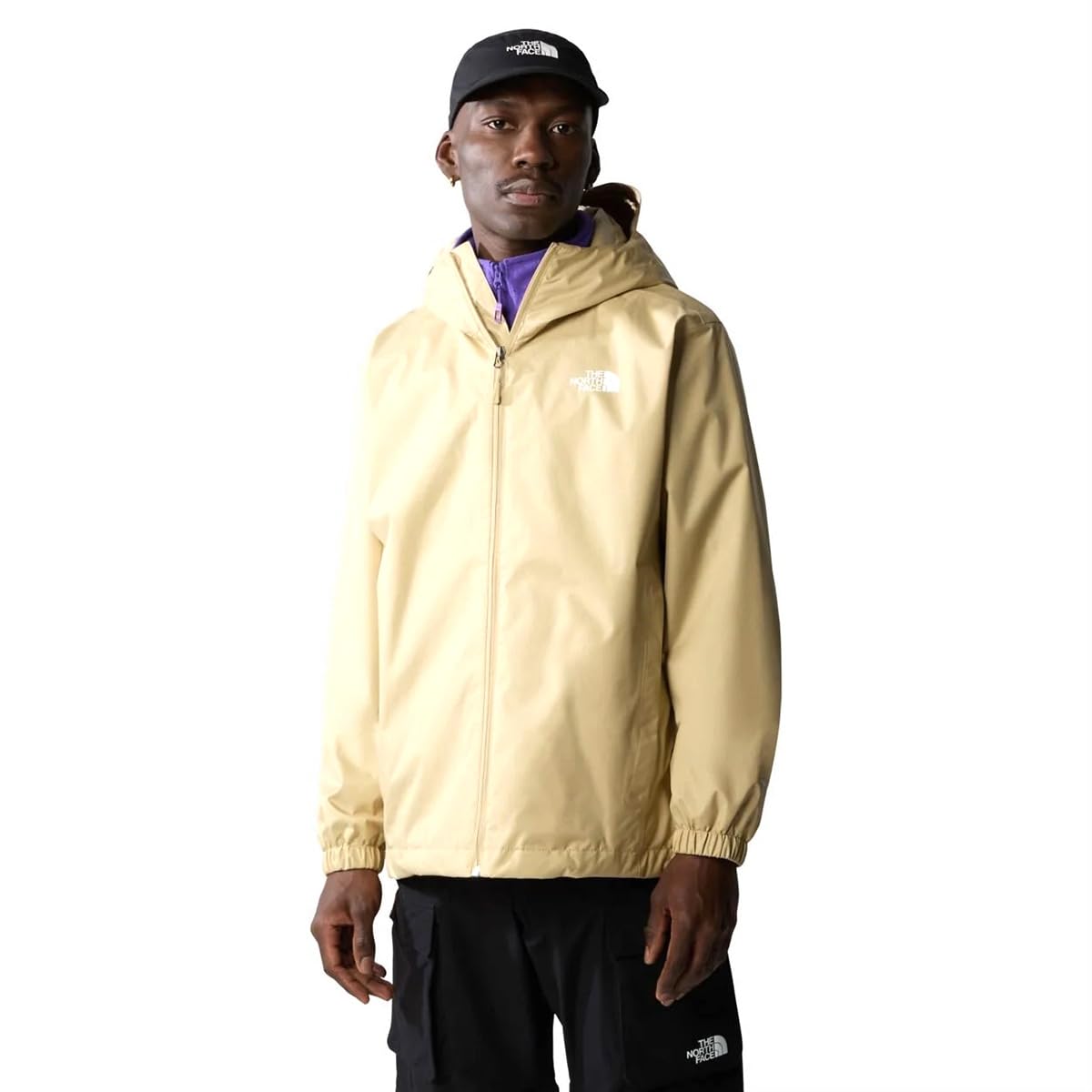 THE NORTH FACE - Quest Hooded Jacket For Men - Waterproof, Breathable - Monument