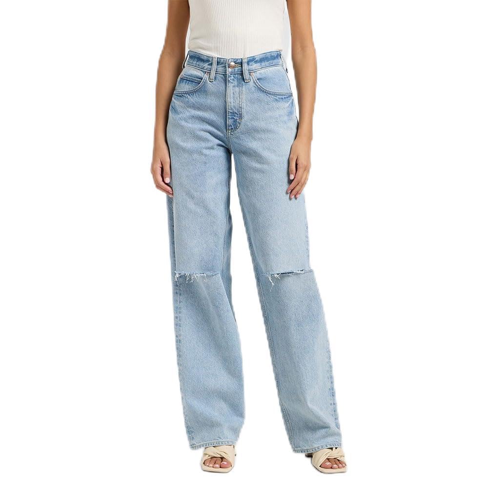 Lee - Women's Jeans - Wide Straight Fit - Rider Loose - Burst Limit
