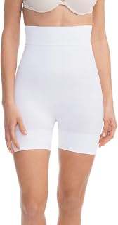 FarmaCell High Waist Shaping Compression Shorts, Buttocks Push Up Shorts, Flat Belly, Made in Italy, 602