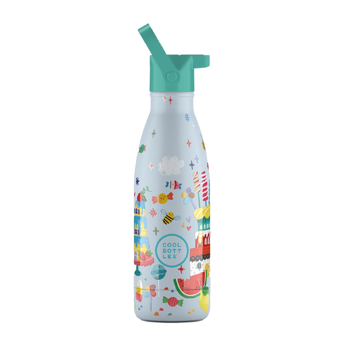 Cool Bottles - Children's Thermal Bottle - Stainless Steel Water Bottle - 350 ml
