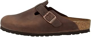 Birkenstock Boston Leather Unisex Adult Classic Clogs