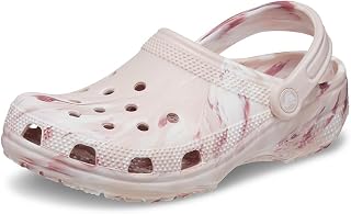 Crocs Sabots Classiques Marbrés Teints Par Nœuds Clog Unisex, Quartz Multi, 9 UK