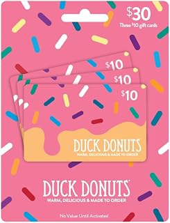 Duck Donuts Physical Gift Card - $30