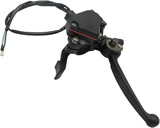 Saihisday 7/8" 22mm Thumb Throttle with Dual Brake Levers, Replacement for Sunl 110 ATV, Replacement for Taotao 110CC 125CC 4 Wheeler