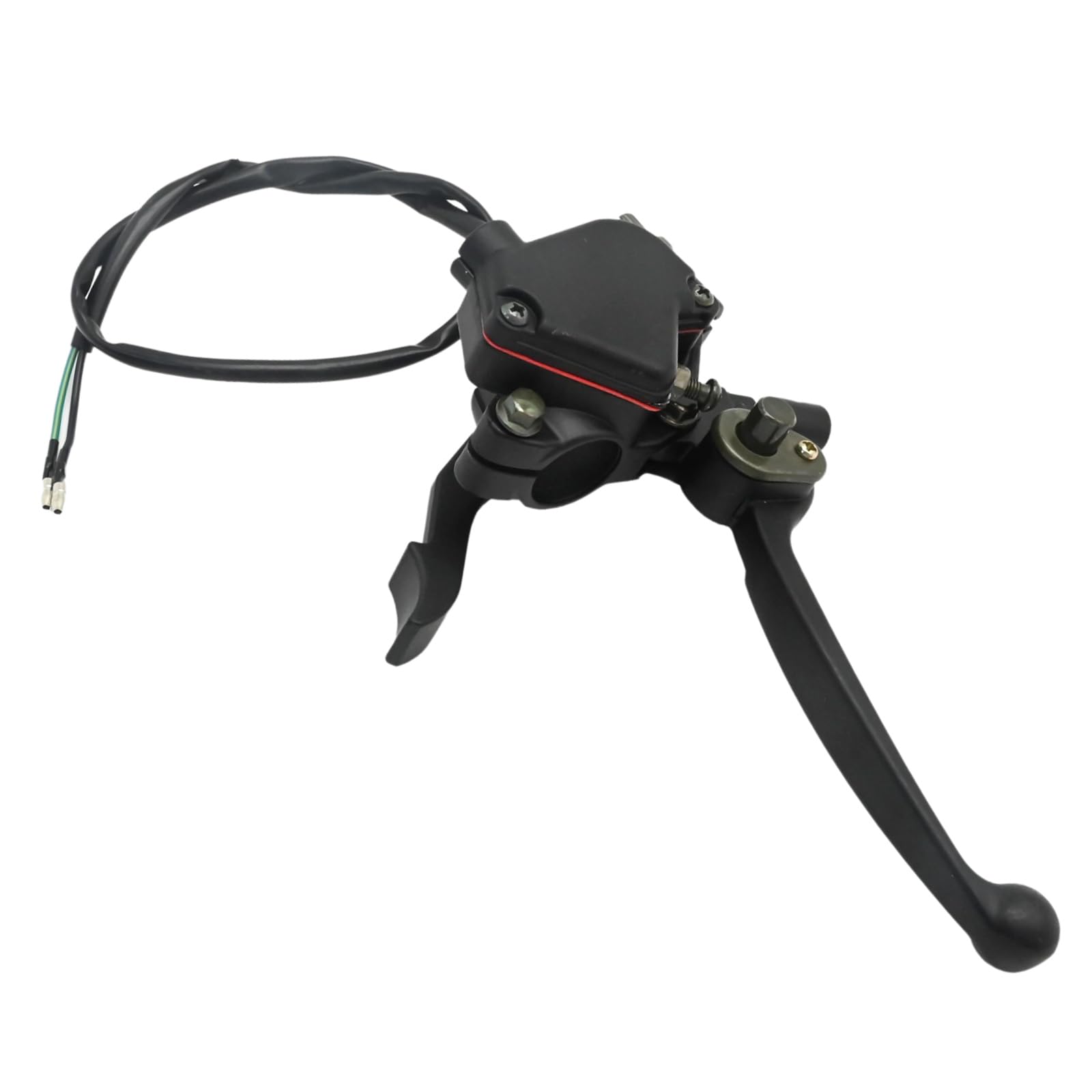 Saihisday 7/8" 22mm Thumb Throttle with Dual Brake Levers, Replacement for Sunl 