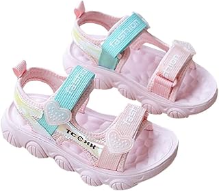 B-TOPAZ Sandals, Sports Sandals, Kids, Girls, Korean Style, Kids, Juniors, Children, Lightweight, Gradient, White/Pink, Summer
