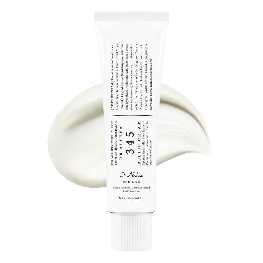 Dr.Althea 345 Relief Cream | Face Moisturizer for Soothing Recovery and Blemish 