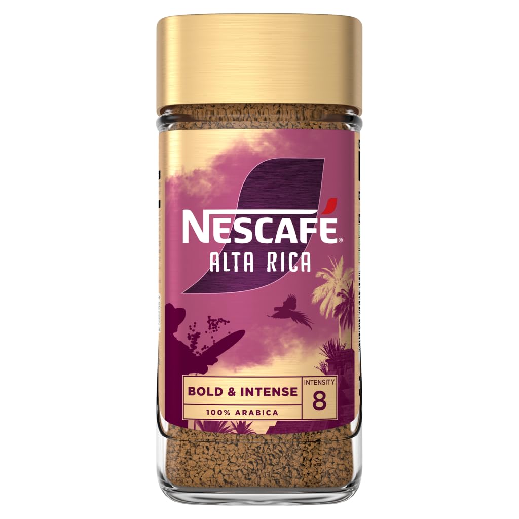 Nescafé Gold Blend Alta Rica Instant Coffee 190g | Pack of 1 | Dark roast coffee