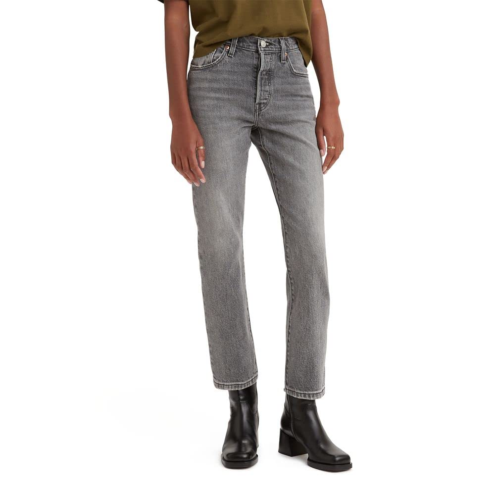 Levi's Womens Premium 501 Crop Jeans