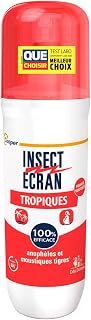 Insect Screen Tropics – Mosquito Repellent Spray – 8H – 75 ml | Protection against mosquito bites and malaria - 100% effective on tiger mosquitoes* - Formulated with Deet**