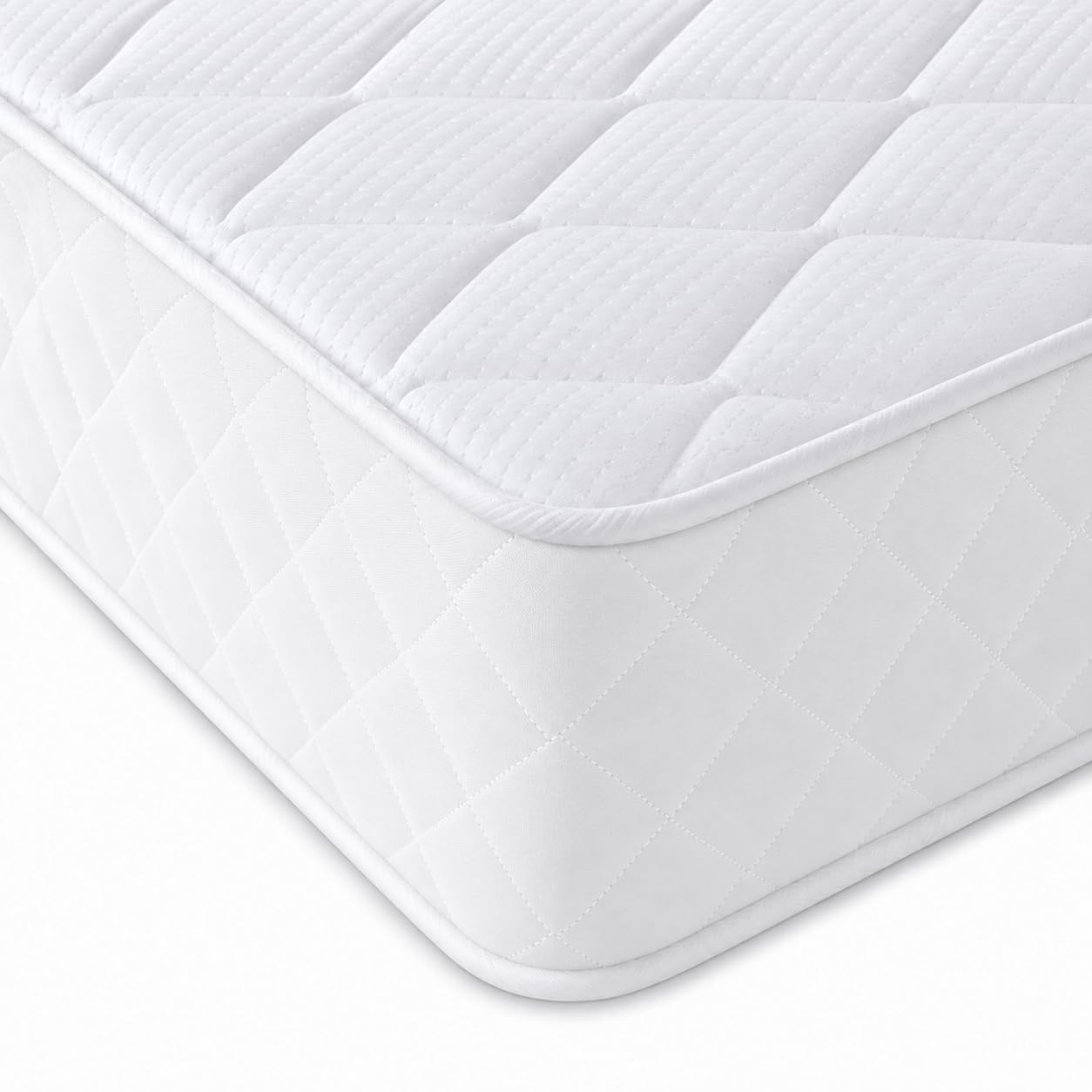 eXtreme comfort ltd Diamond Essential White Single Mattress