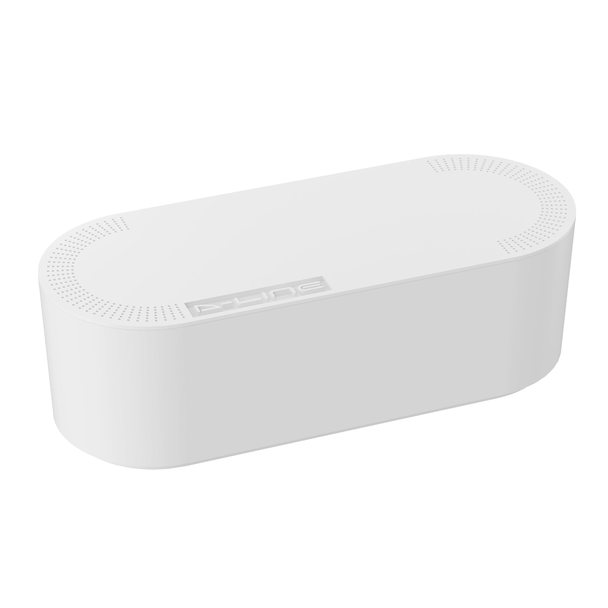 D-Line Cable Tidy Box, Hide Extension Blocks, Desk Cable Management, Organise TV