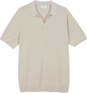 Diana Studio Polo In Cotone Fresco Senza Botttoni Cotton for Men