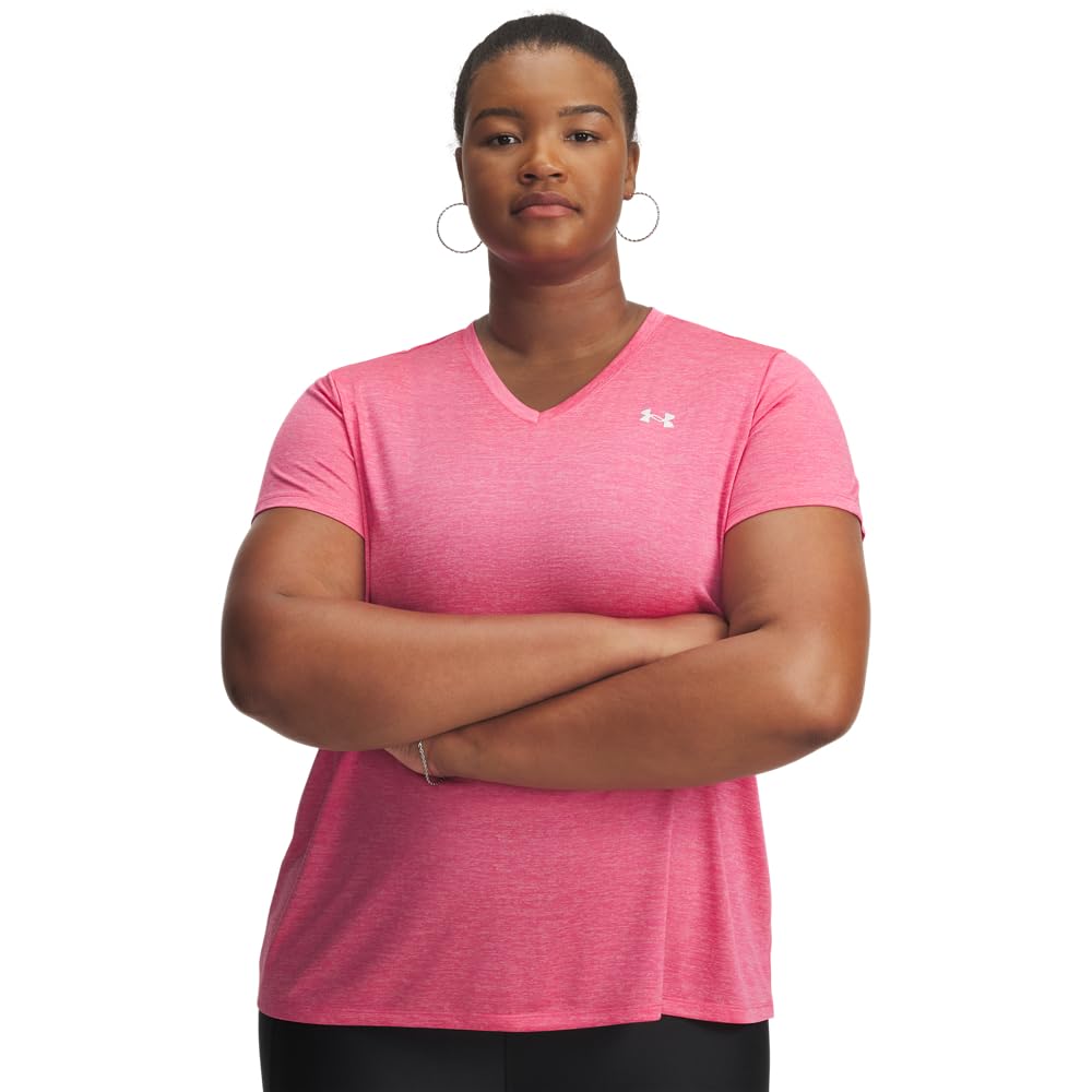 Under Armour Women's Tech Twist Short Sleeve V-Neck