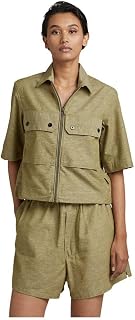 G-STAR RAW Women's 2 Pocket Cropped Shirt