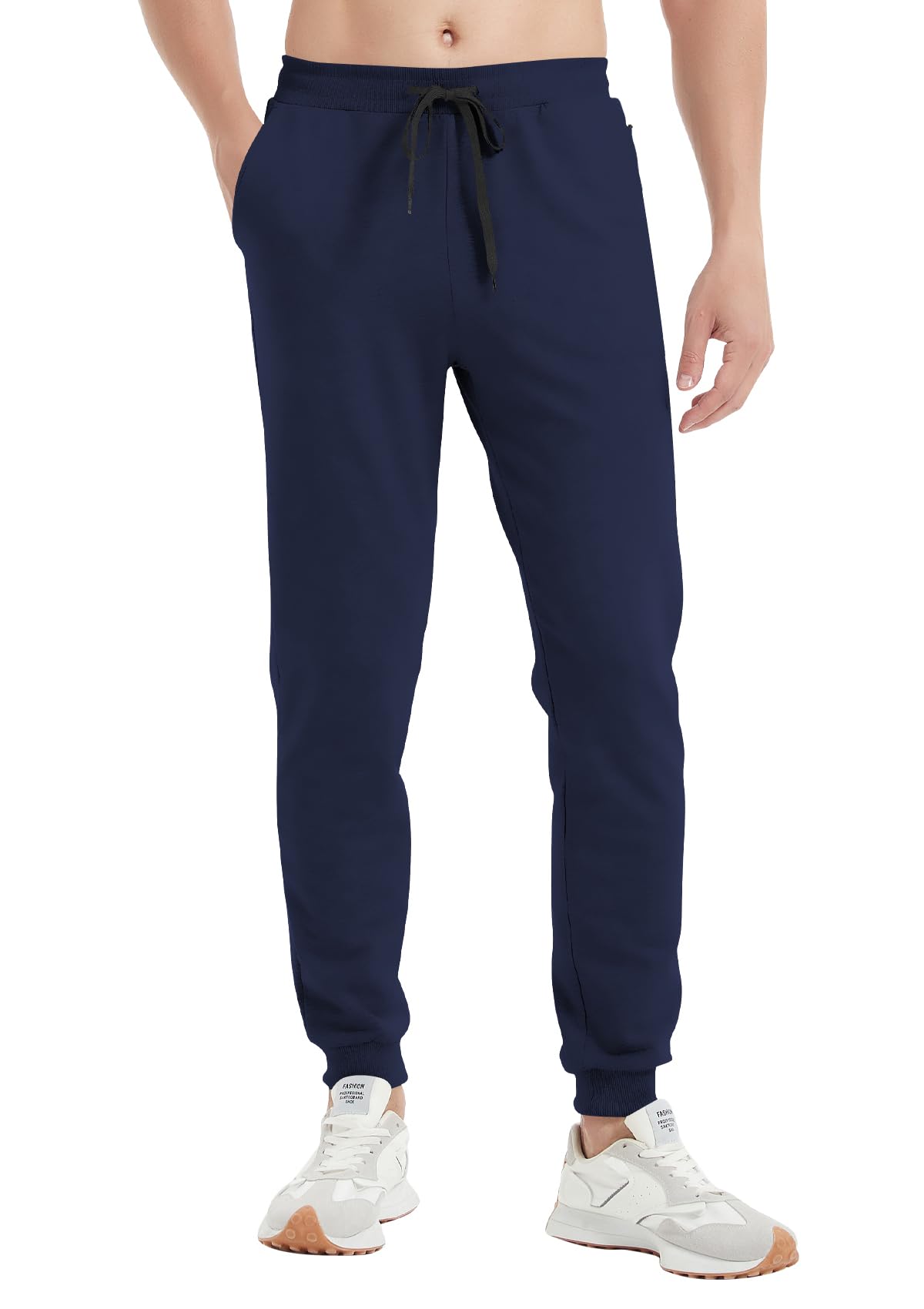 32/34/36/38/40 Long Inseam Mens Tall Sweatpants Joggers Regular Fit Workout