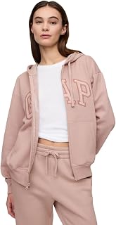 GAP Women's Logo Hoodie Hooded Full Zip Sweatshirt