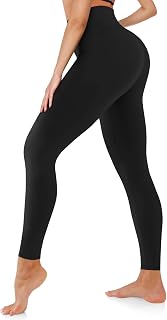 we fleece High Waisted Leggings for Women-Womens Black Workout Leggings Running Tummy Control Compression Pants