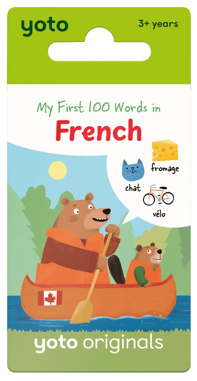 Yoto My First 100 Words in French - Kids Audio Card for Use with Player & Mini A