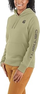 Carhartt Clarksburg Sleeve Logo Hooded Sweatshirt for Women