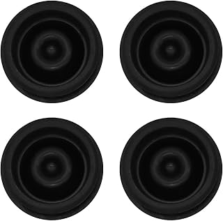 4 PCS Trailer Hub Cap Rubber Plugs fit 1.98" Trailer Axle Dust Cap | Bearing Dust Caps Rubber Grease Plug for Most 2000 to 3500 lb Boat Trailer Dexter EZ Lube Camper RV Accessories