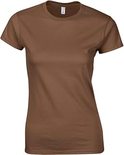 Gildan Fitted Cotton T-Shirt, 2-Pack Women's T-Shirt (Pack of 2)