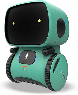 KaeKid Robot Toy for Kids Children, Interactive Smart Robots with Touch Sensor, Voice Control, Speech Recognition, Singing, Dancing, Walking, Recording & Repeating, Intelligent Educational Robotic Toys, Gifts for 3 4 5 6 7 8 9 Year Old Boys Girls