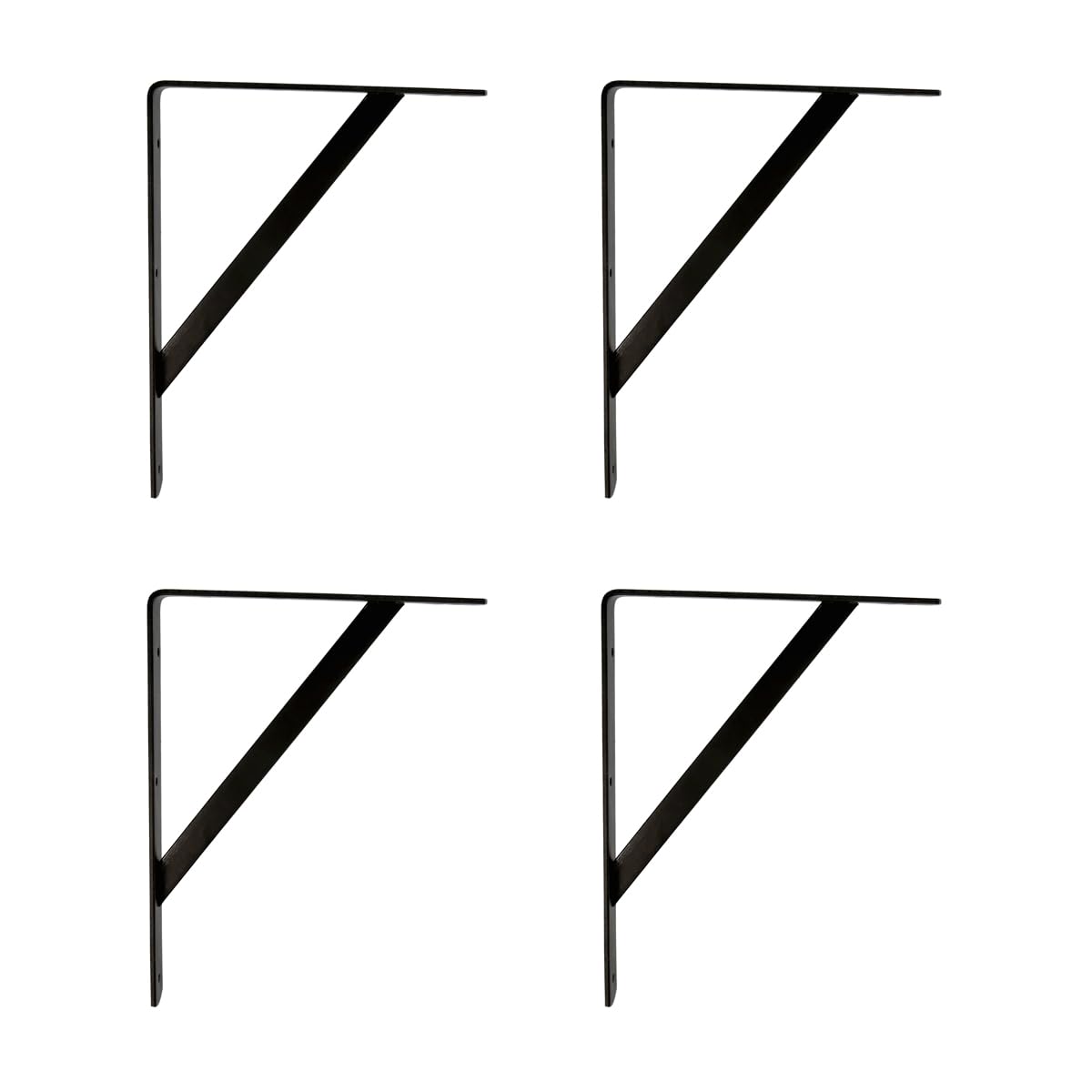 Amig - Shelf bracket - Set of 4 brackets for shelves - High resistance up to 330