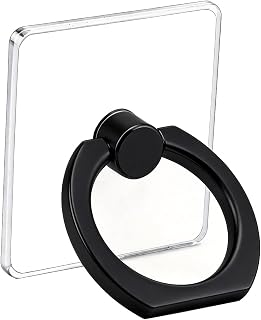 Clear Phone Ring Holder, Ultra Thin Finger Grip Stand for Cell Phone