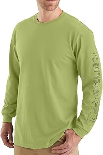 Carhartt Herren Signature Sleeve Logo Langarm T-Shirt T-Shirt (1er Pack)