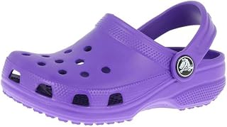 Crocs Kids' Classic LITTLES Clog, Fuchsia Pink, Size 19-20