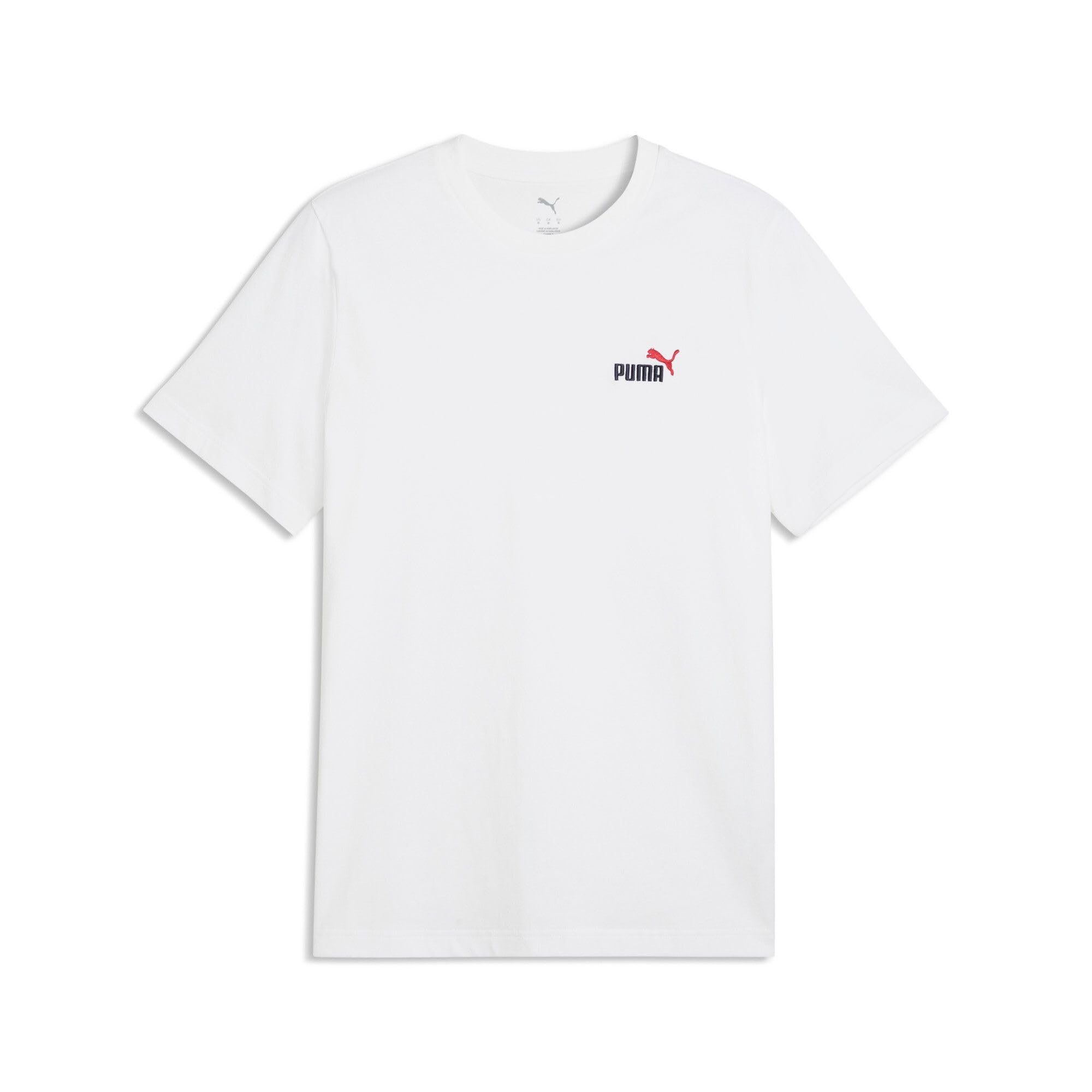 PUMA Ess 2 Color Small No. 1 Logo Tee T-shirts Unisex - Adult