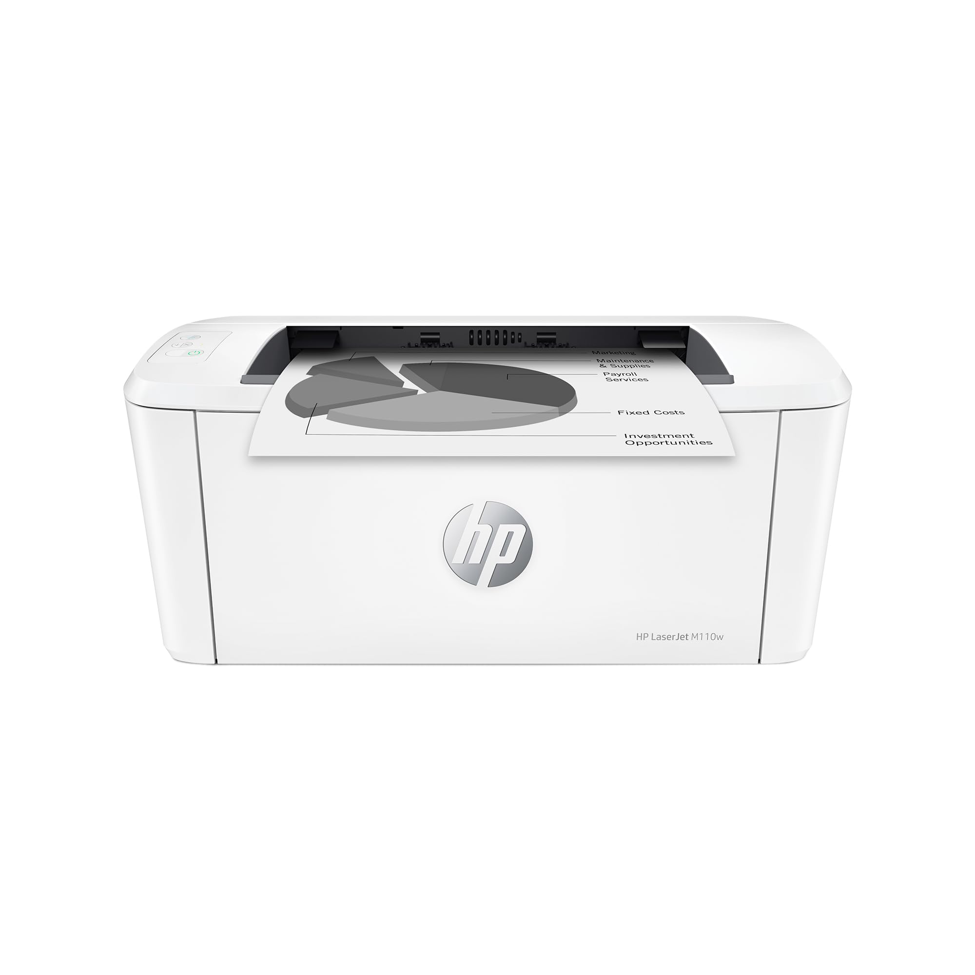 HP LaserJet M110w | Monochrome | Laser Printer | Fast Black-and-White Printing |