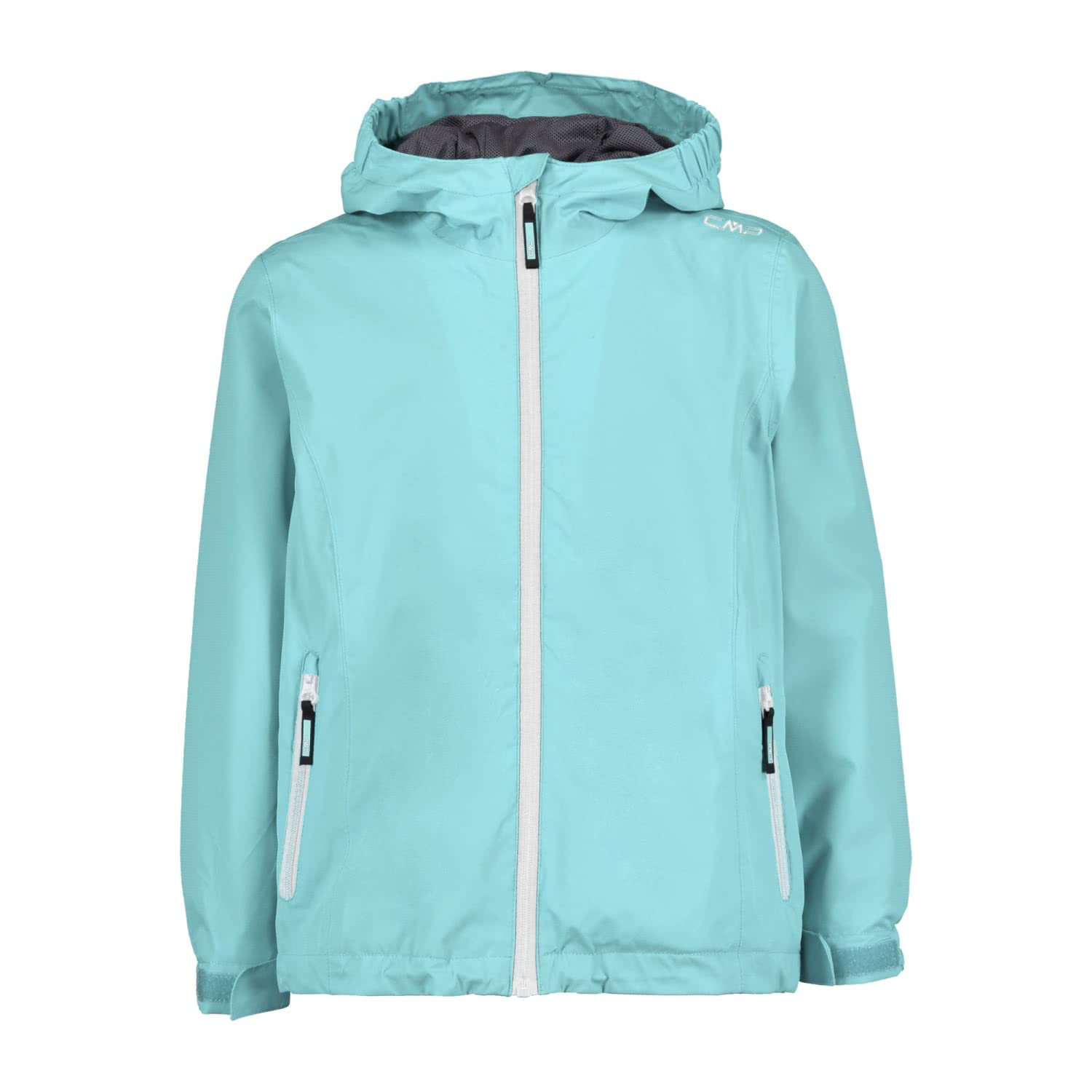 CMP Windproof And Waterproof Rain Jacket Wp 10,000 Rain Jacket Girls and Girls