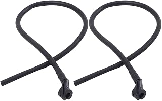 Black Rubber Tube Peephole Replacements Lightweight Designs Compound Bow String Peephole Rubber Tube Slot Compound Bow Parts Archerys Tube Peep Sight Sights and Optics