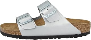 Birkenstock Arizona Womens Slides Silver EU 40 - US L9 M7
