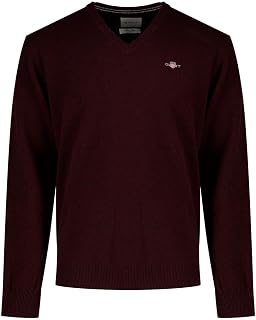 GANT Superfine Lambswool V-Neck Sweater Men's Sweatshirt