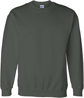 Gildan Men's Matte Sweatshirt, Forest Green, L