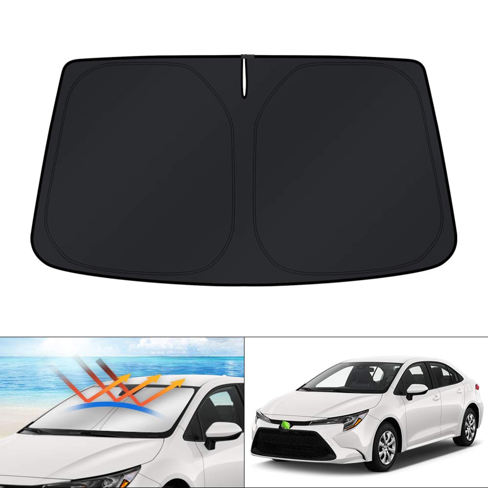 KUST Custom Fit Windshield Sun Shade for 2020-2024 2025 2026 Toyota Corolla (Not