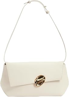 Sam Edelman Pochette Piegate Bex, Bianco latte.